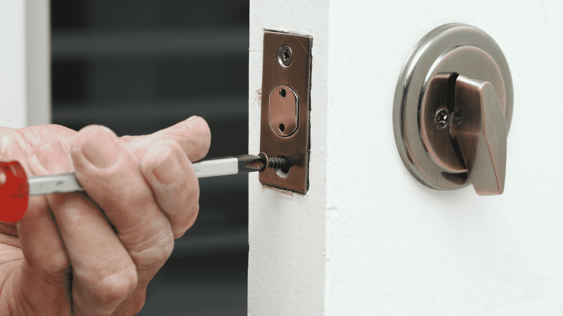 installing faceplate on a deadbolt lock. The Importance of Deadbolt Locks